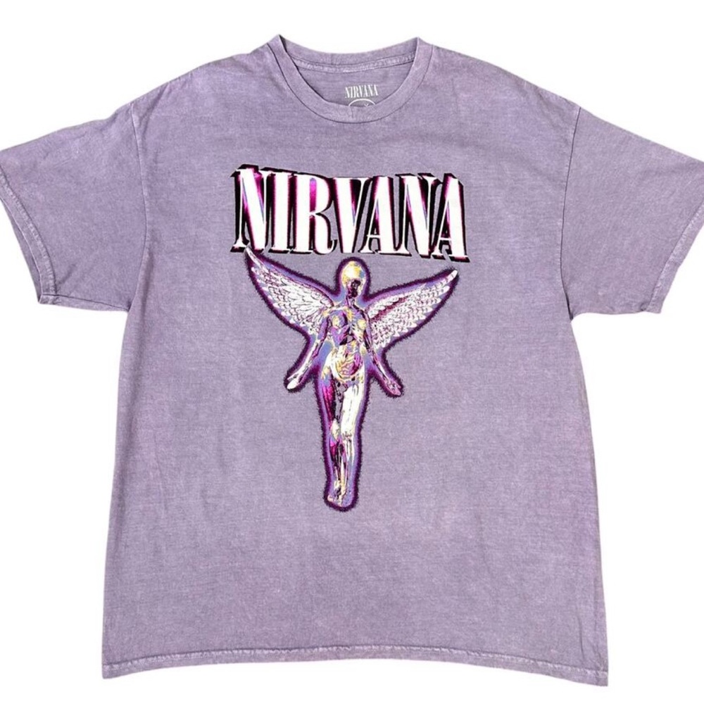 New Nirvana In Utero Band Graphic Tee Shirt Size Medium